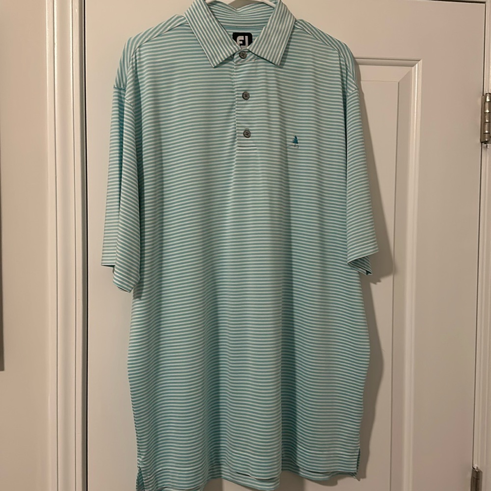 Men’s FootJoy Golf Polo - Picture 1 of 3